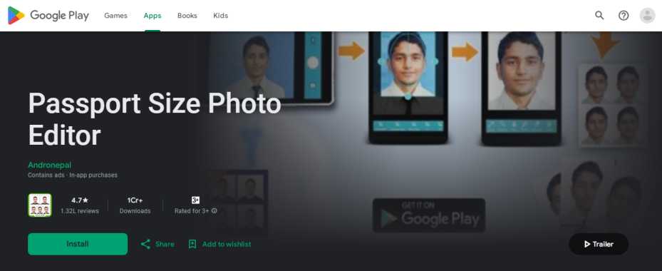 passport size photo maker app